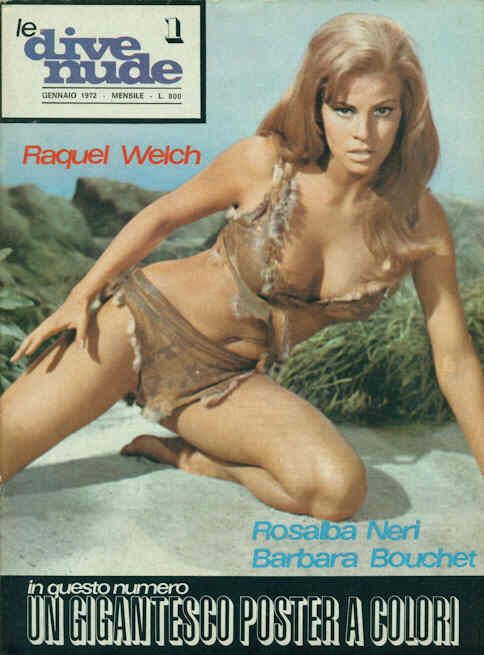 DIVE NUDE | LE magazine side cover Issue 1 January 1972